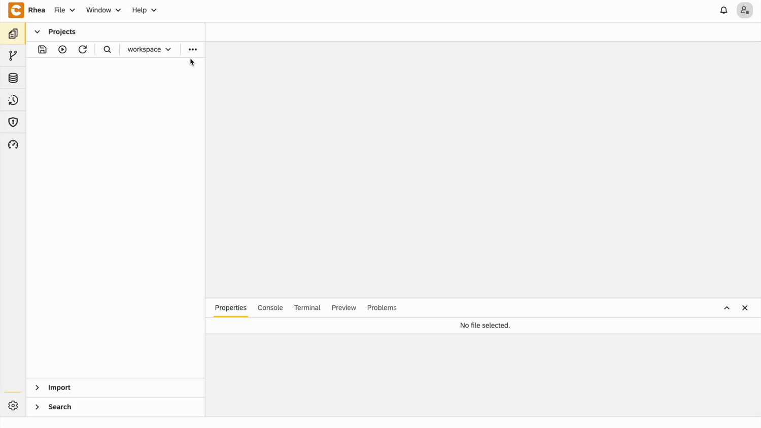 create project